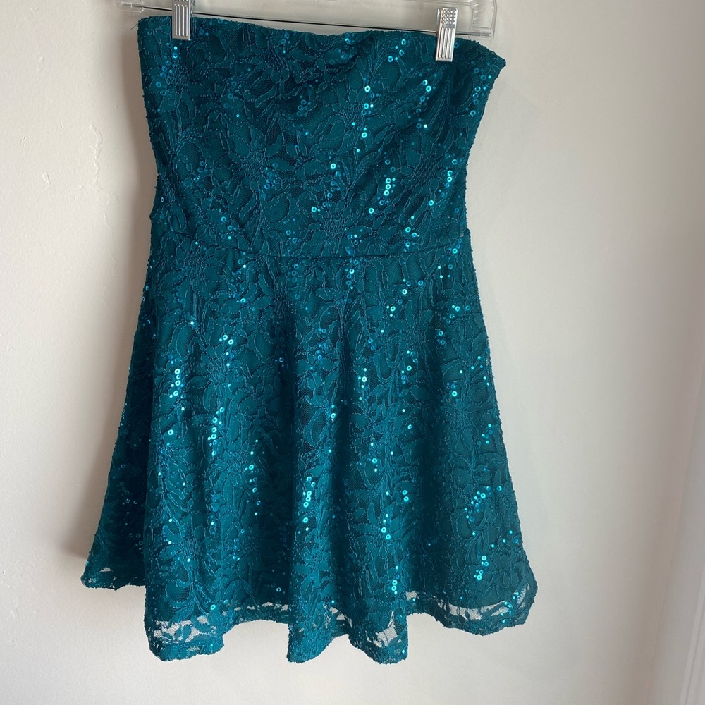 Strapless Mini Dress